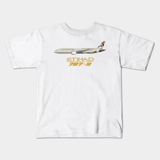 Etihad 787-9 Kids T-Shirt